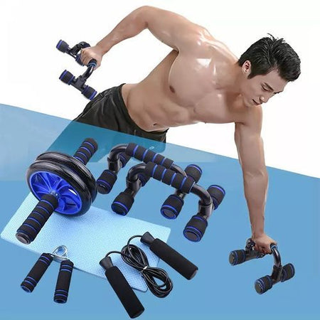 Roue Abdominale + push up + co...