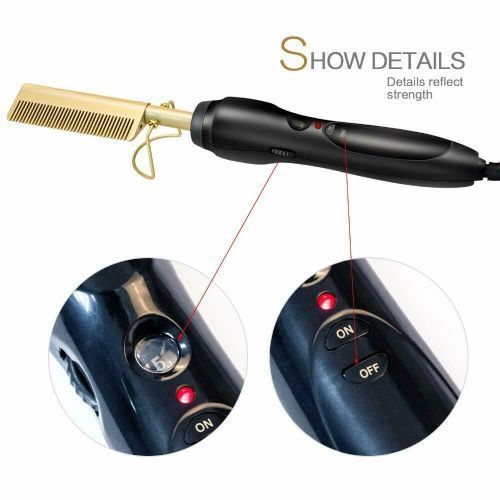 Peigne à lisser électrique,