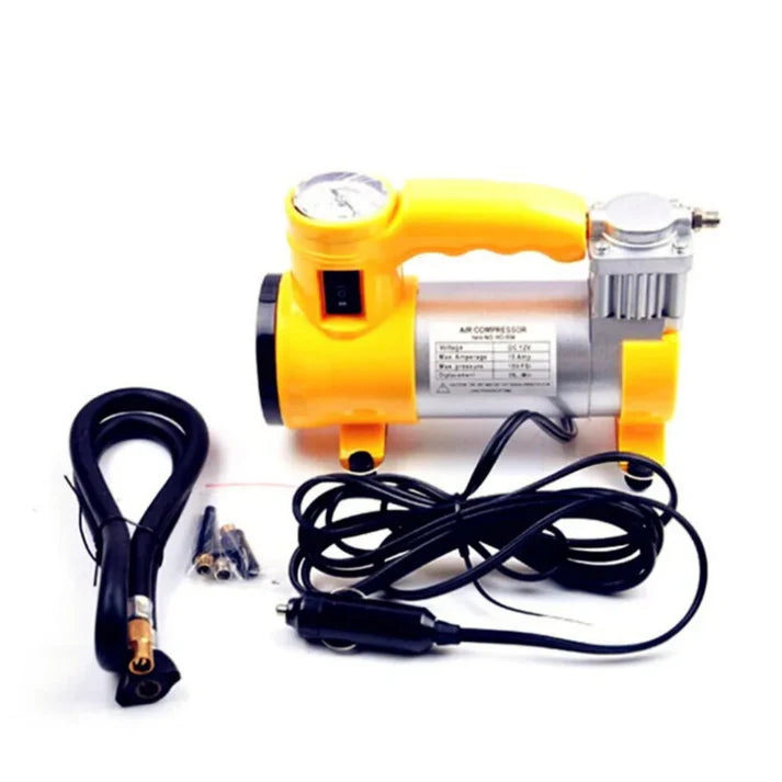 Compresseur d’Air Portable Cyclone 12V – 150 PSI avec Lampe Intégrée